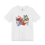 Be Yourself Butterfly T-Shirt — Inspirational Floral Watercolor Tee