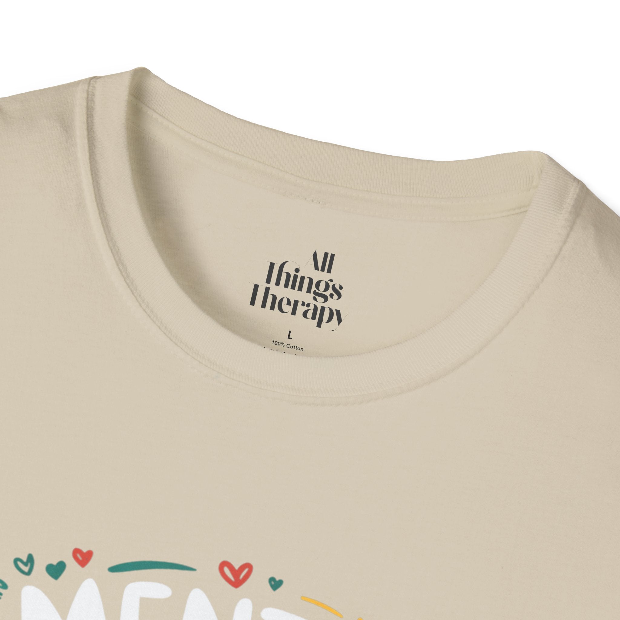 Mental Health Matters Unisex Softstyle T-Shirt | Support Mental Wellbeing