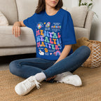 Mental Health Matters T-Shirt — Retro Rainbow Positivity Tee
