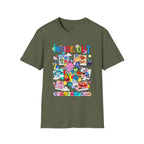 Inside Out Characters T‑Shirt — Colorful Pixar Emotion Graphic Tee