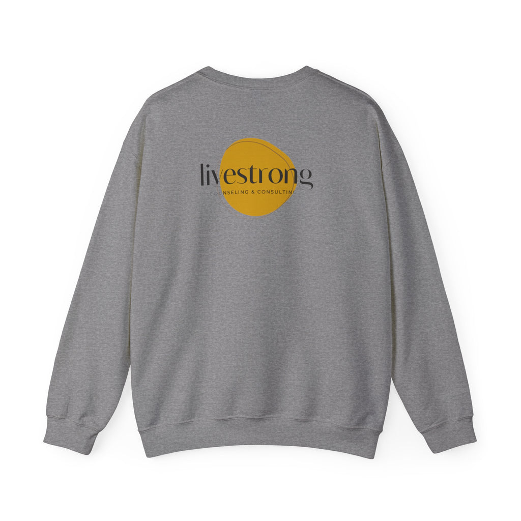 Ain't No Therapist Like The One I Got Unisex Heavy Blend™ Crewneck Sweatshirt