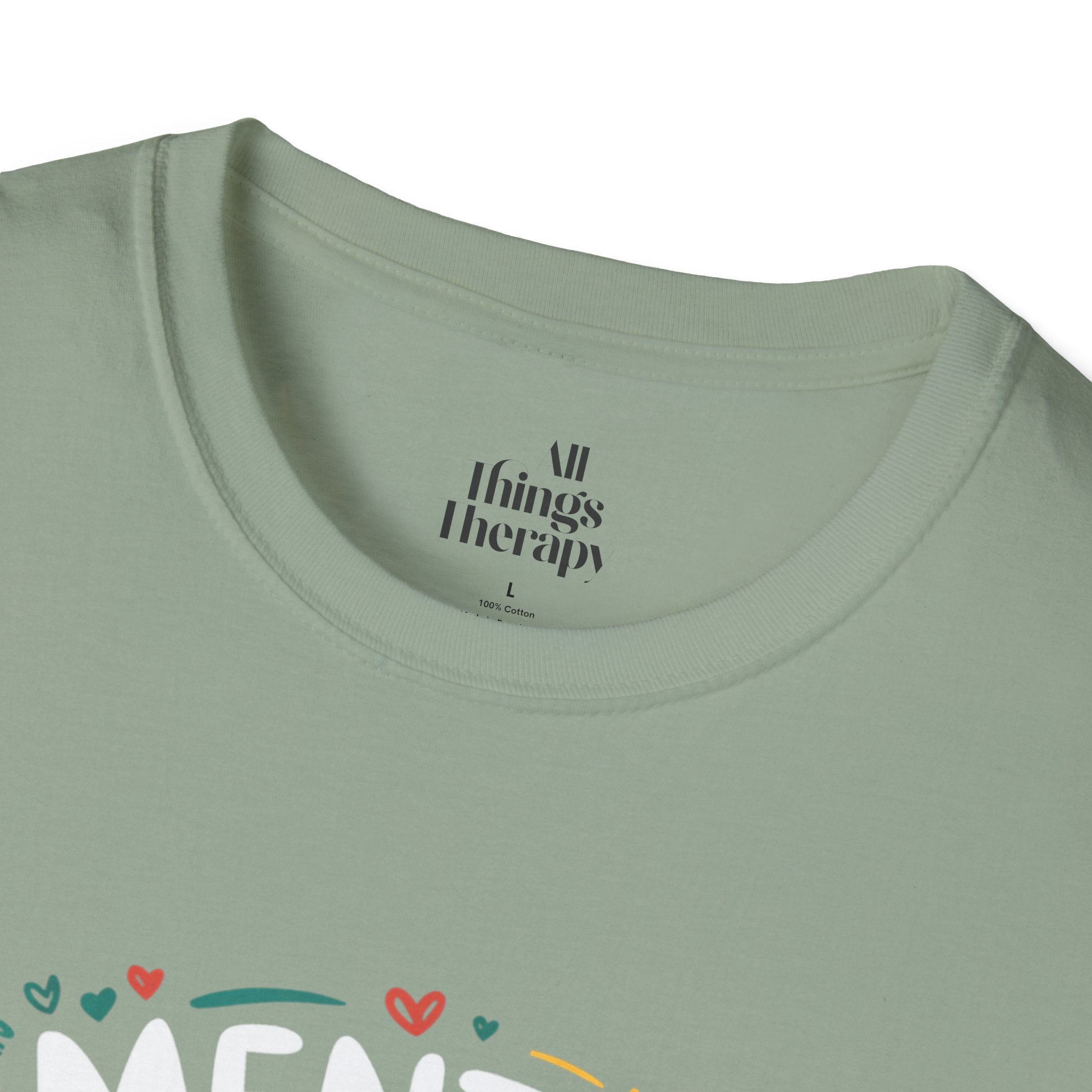 Mental Health Matters Unisex Softstyle T-Shirt | Support Mental Wellbeing