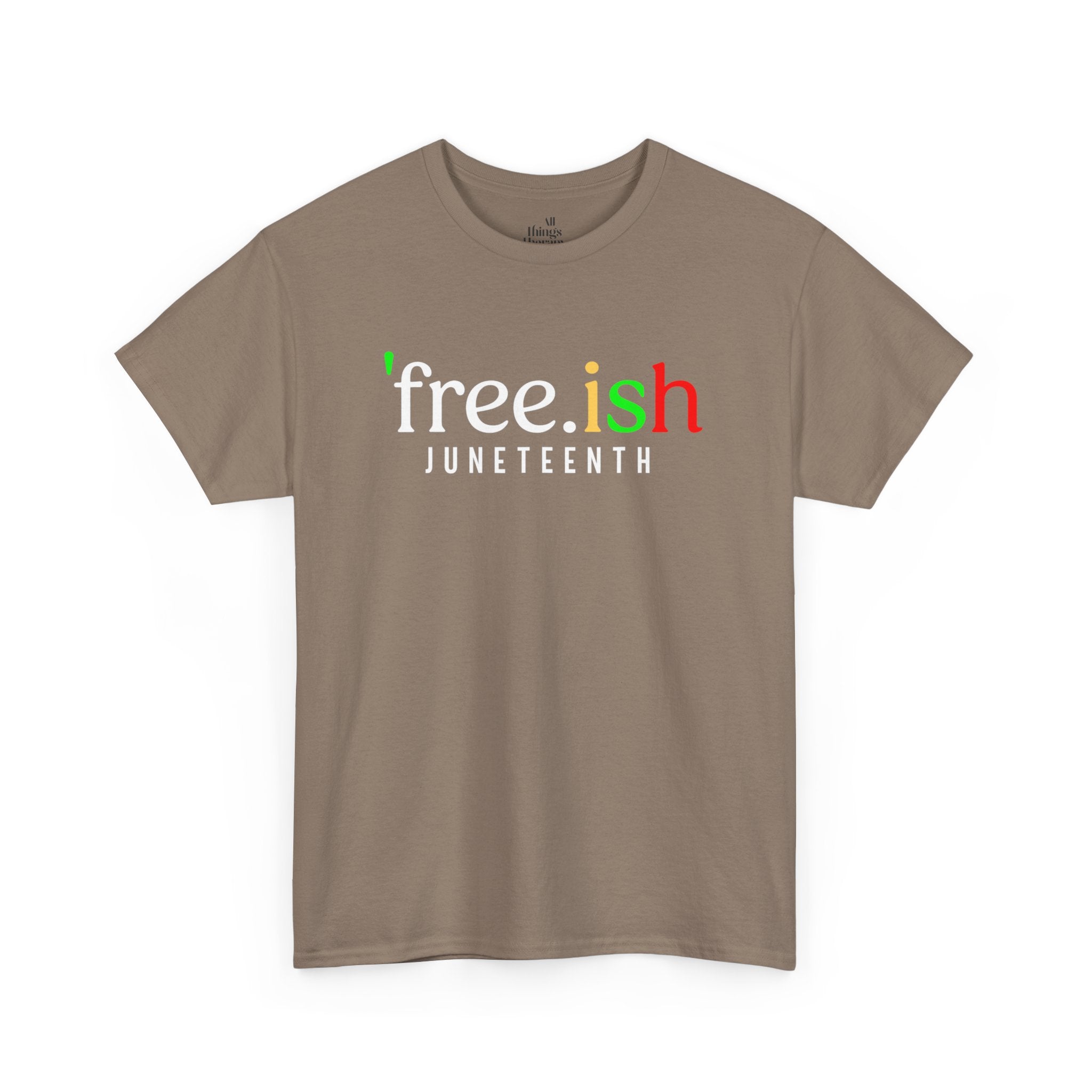 Free-ish Unisex Heavy Cotton Tee - Casual Chic for Every Occasion, Gift for Friends, Summer Wear, Festival Outfit, Statement Tee