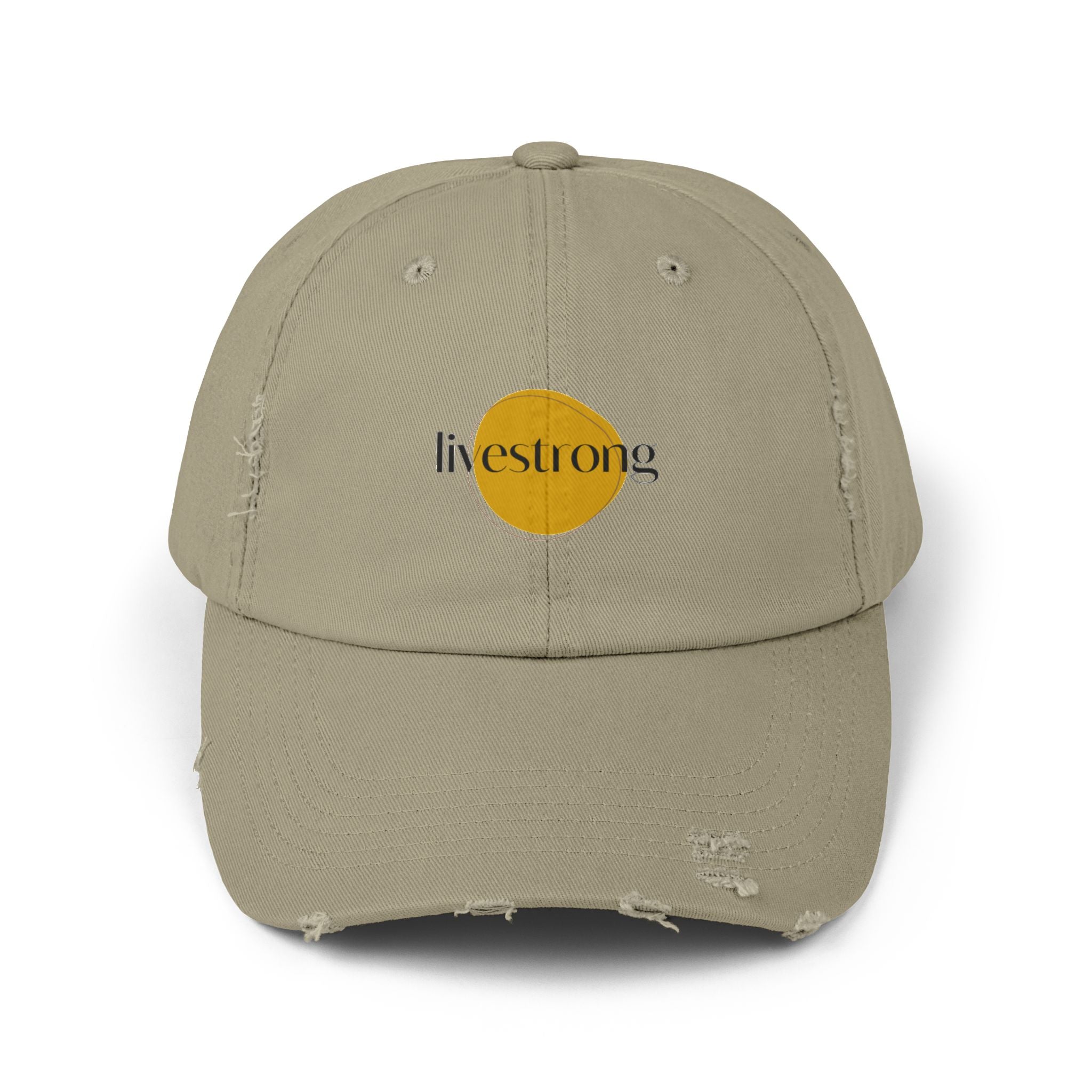 Livestrong Distressed Cap