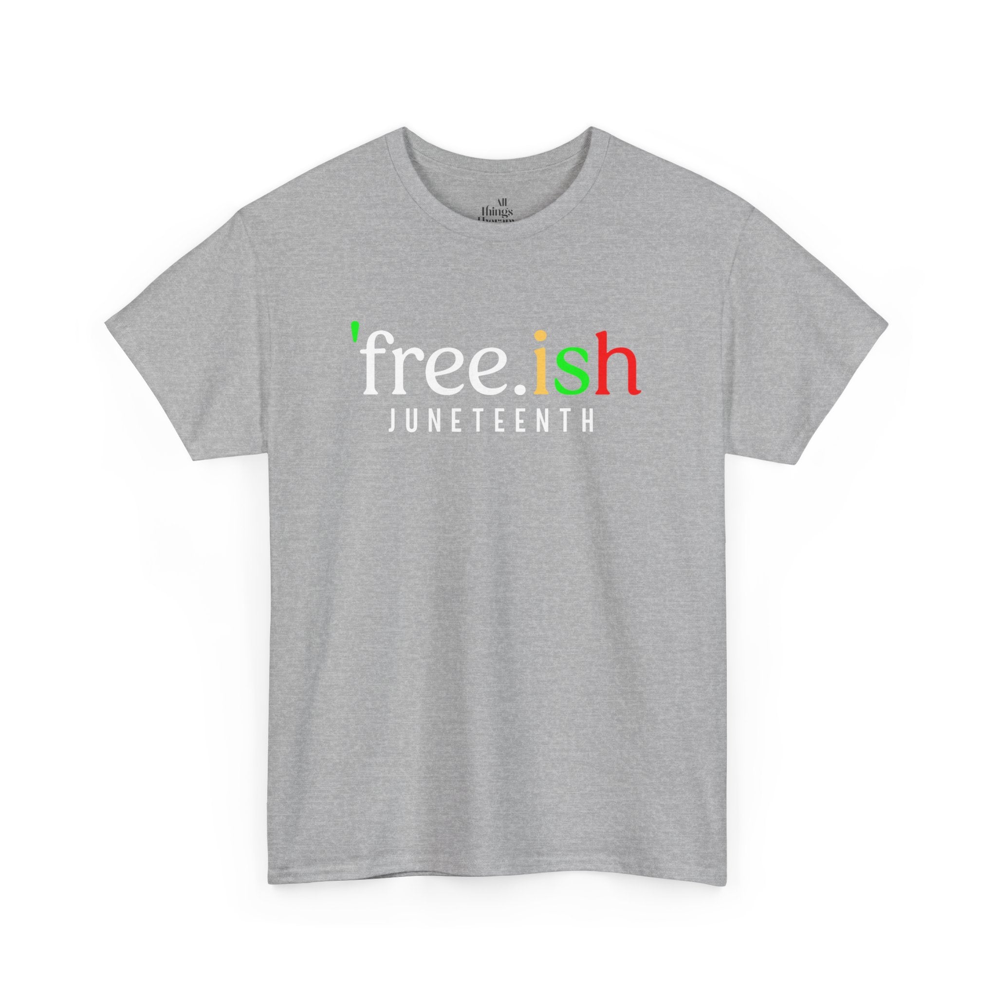 Free-ish Unisex Heavy Cotton Tee - Casual Chic for Every Occasion, Gift for Friends, Summer Wear, Festival Outfit, Statement Tee