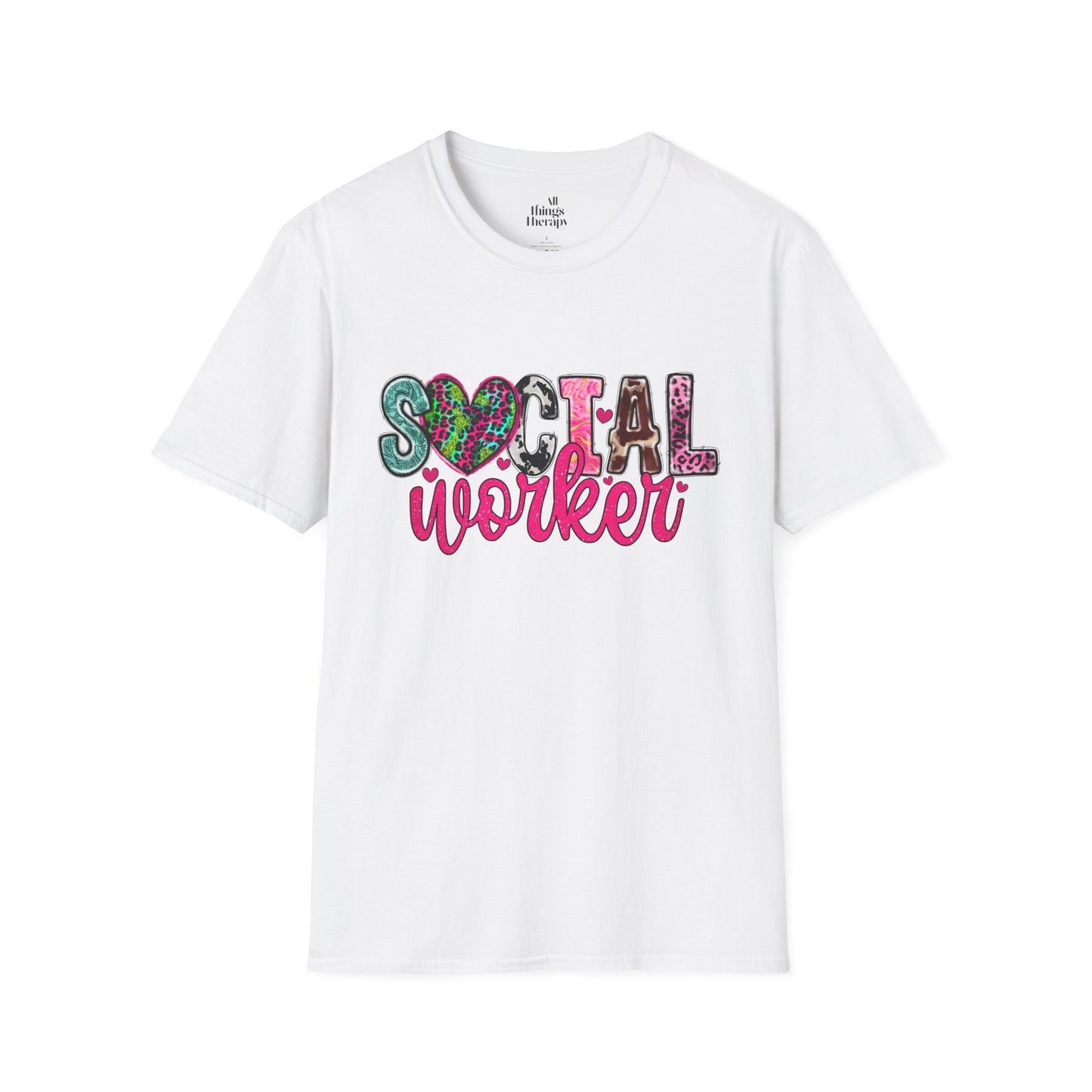 Social Worker Unisex Softstyle T-Shirt