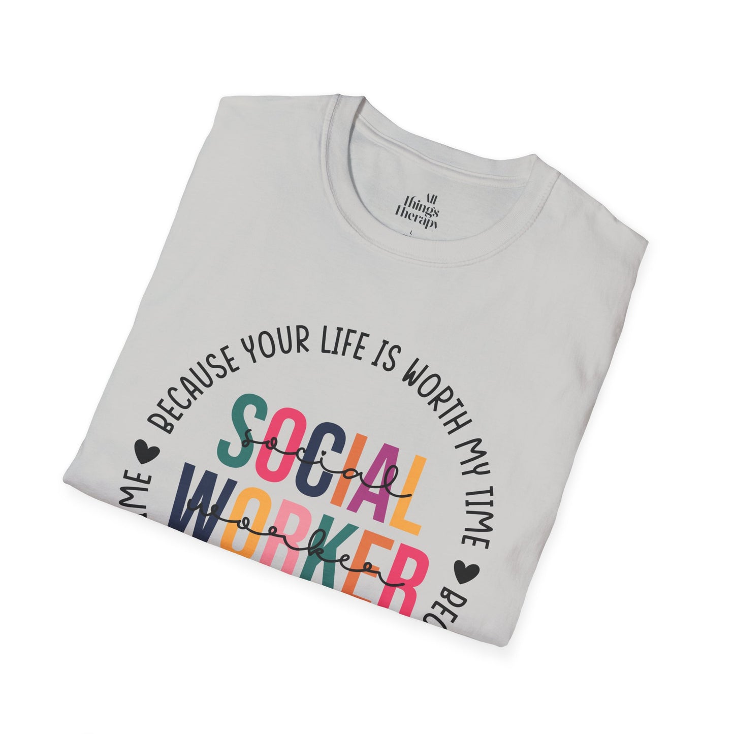 Social Worker Unisex Softstyle T-Shirt