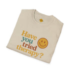 Mental Health Awareness Tee, Unisex Therapy Shirt, Positive Vibes T-Shirt, Self-Care Gift, Casual Wear for Everyone