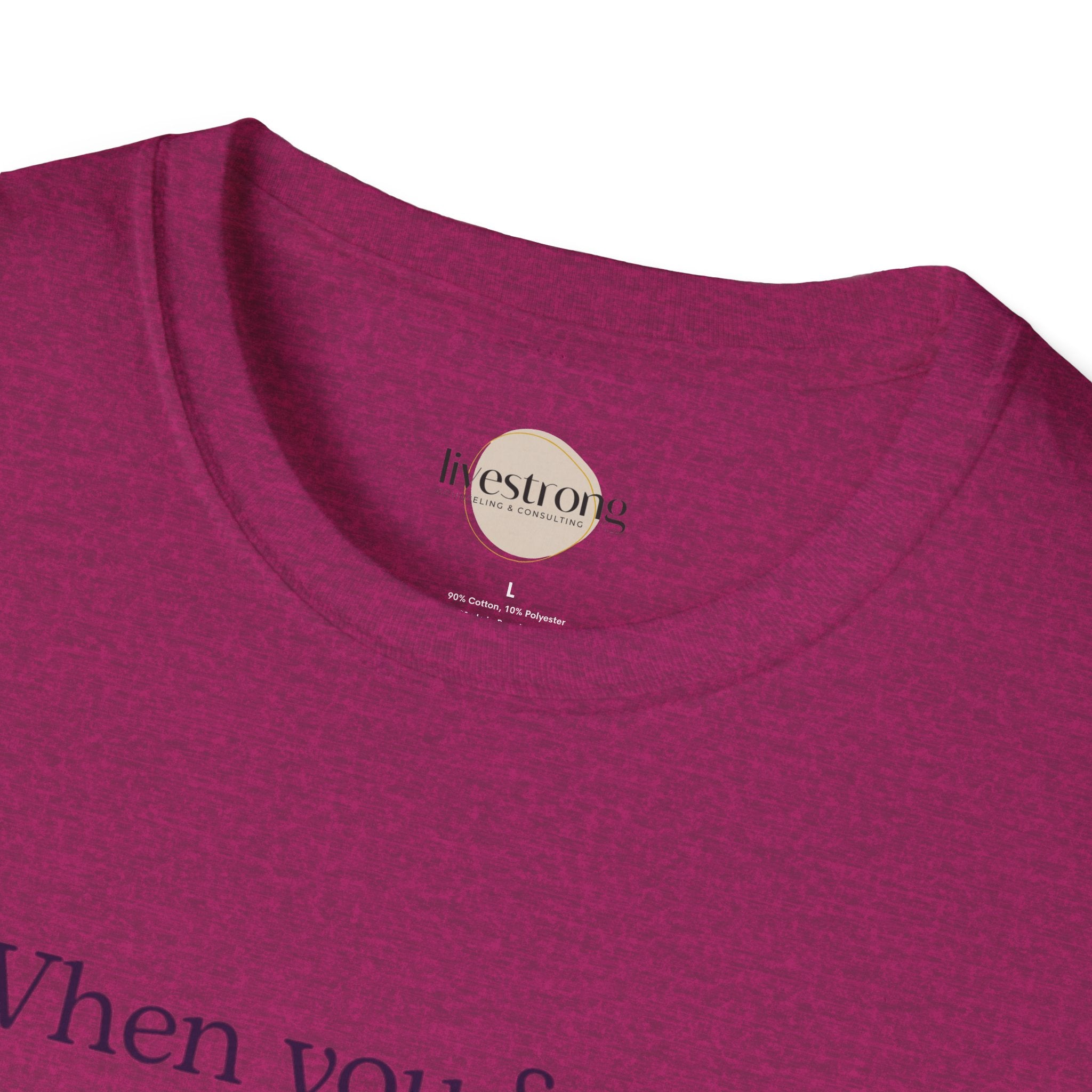 Inspirational Quote T-Shirt - A Hero Lies Within