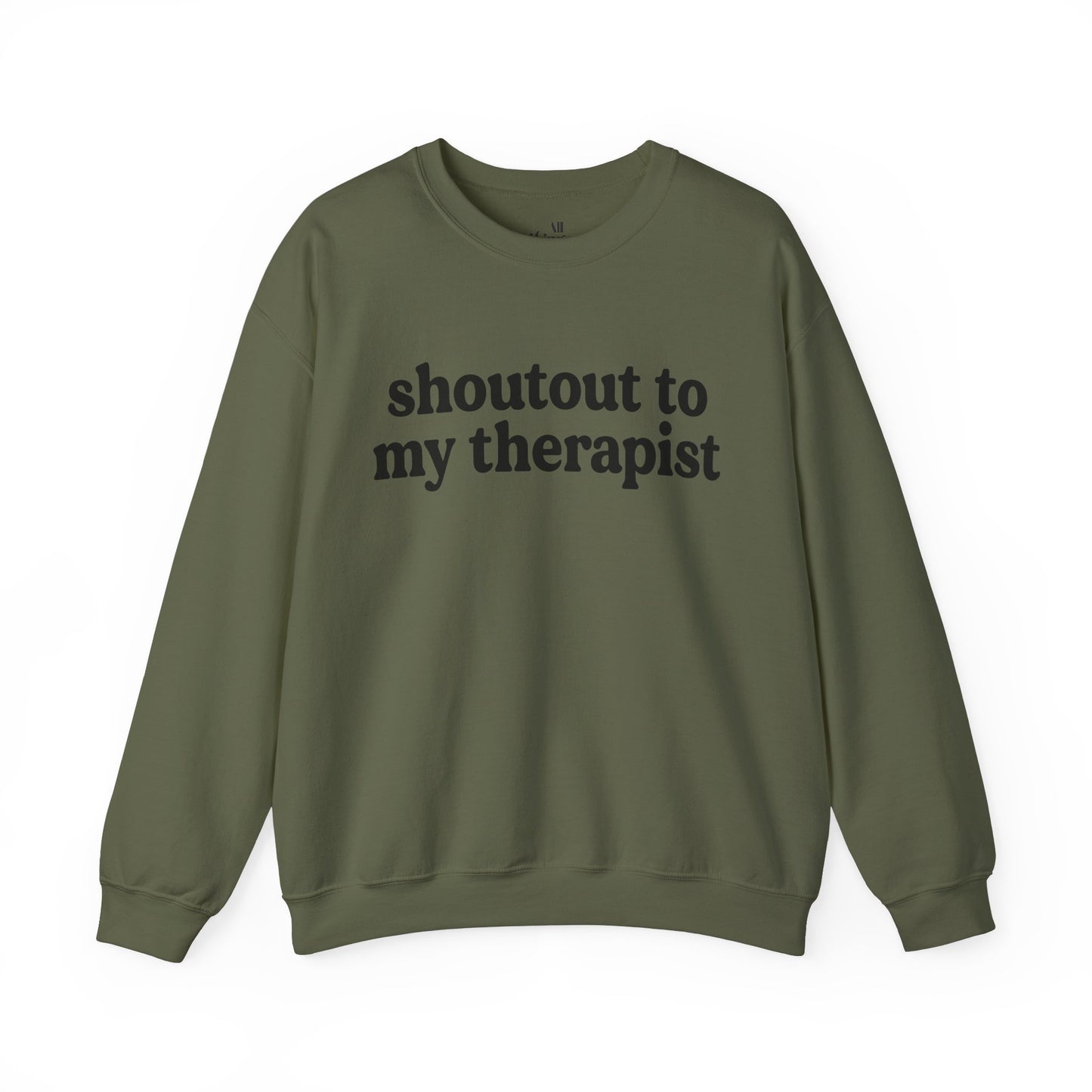 Ain't No Therapist Like The One I Got Unisex Heavy Blend™ Crewneck Sweatshirt