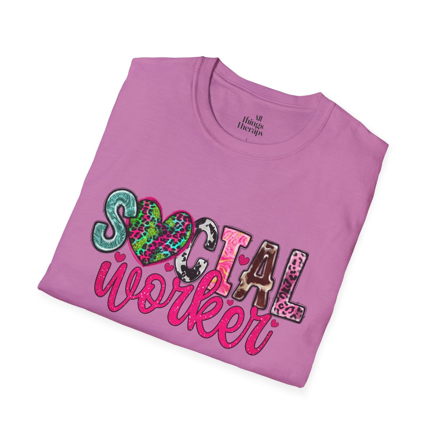 Social Worker Unisex Softstyle T-Shirt