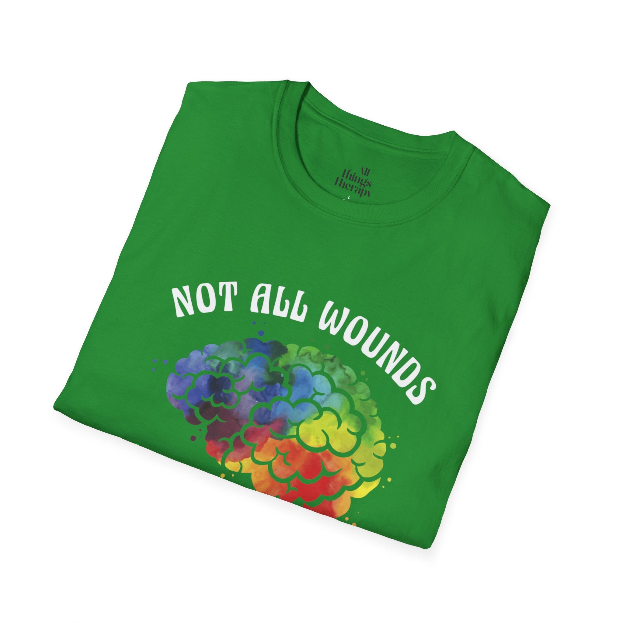 Mental Health Awareness T-Shirt – Not All Wounds Are Visible