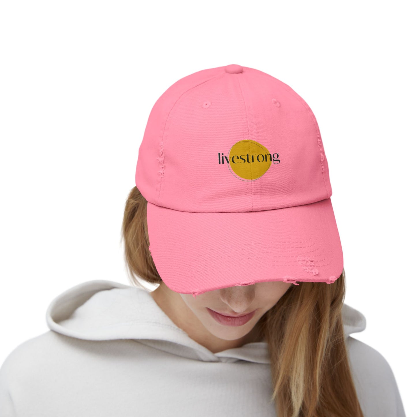 Livestrong Distressed Cap