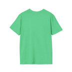 Mental Health Awareness Unisex Softstyle T-Shirt - Supportive Green Ribbon Design