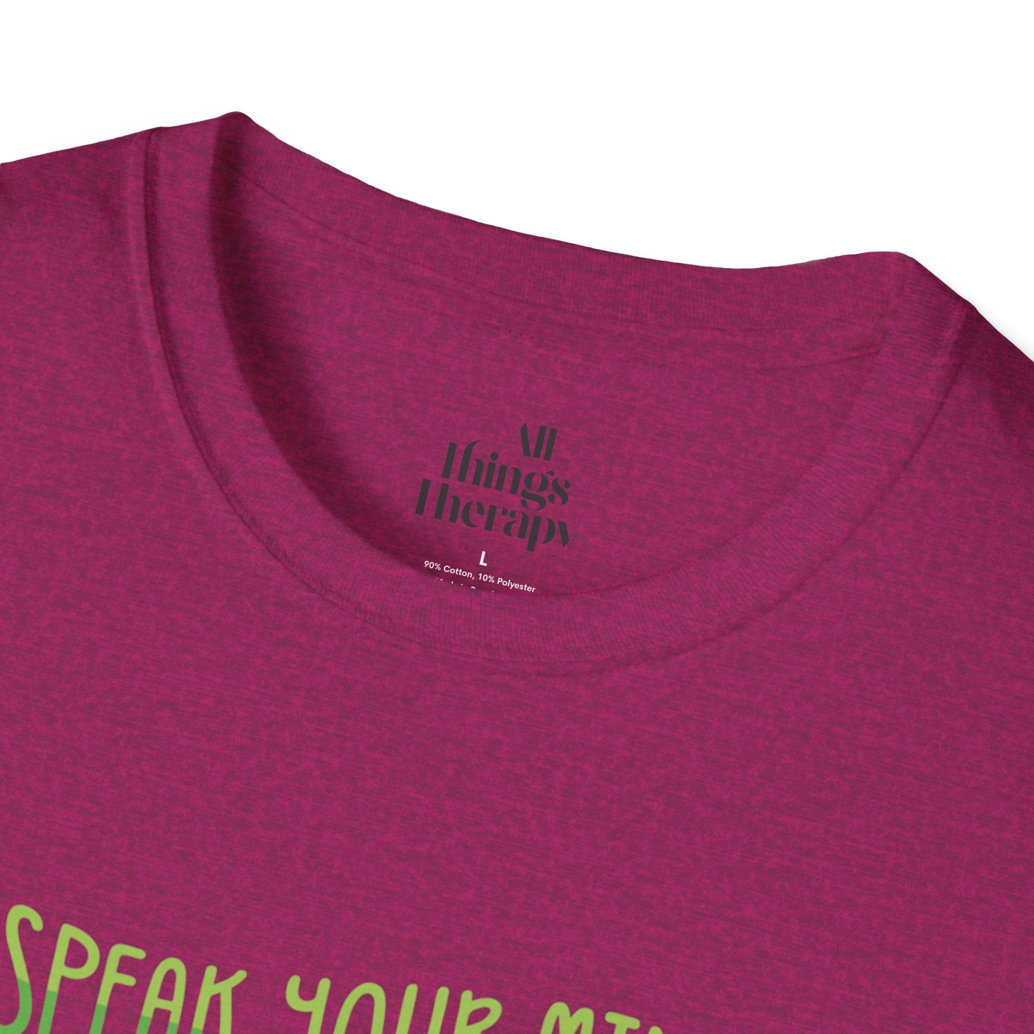 Speak Your Mind Graphic T-Shirt | Unisex Softstyle Tee for Self-Expression