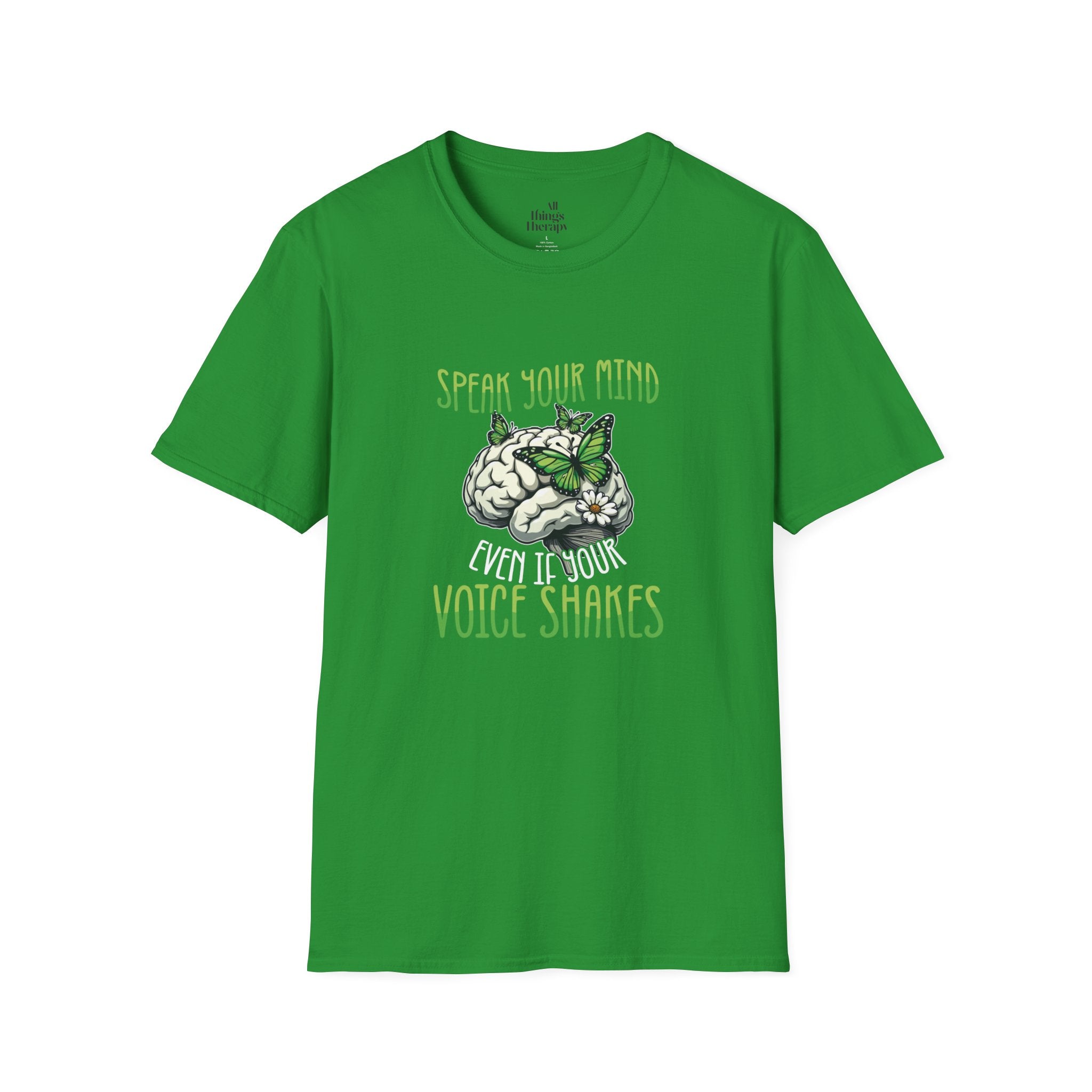 Speak Your Mind Graphic T-Shirt | Unisex Softstyle Tee for Self-Expression