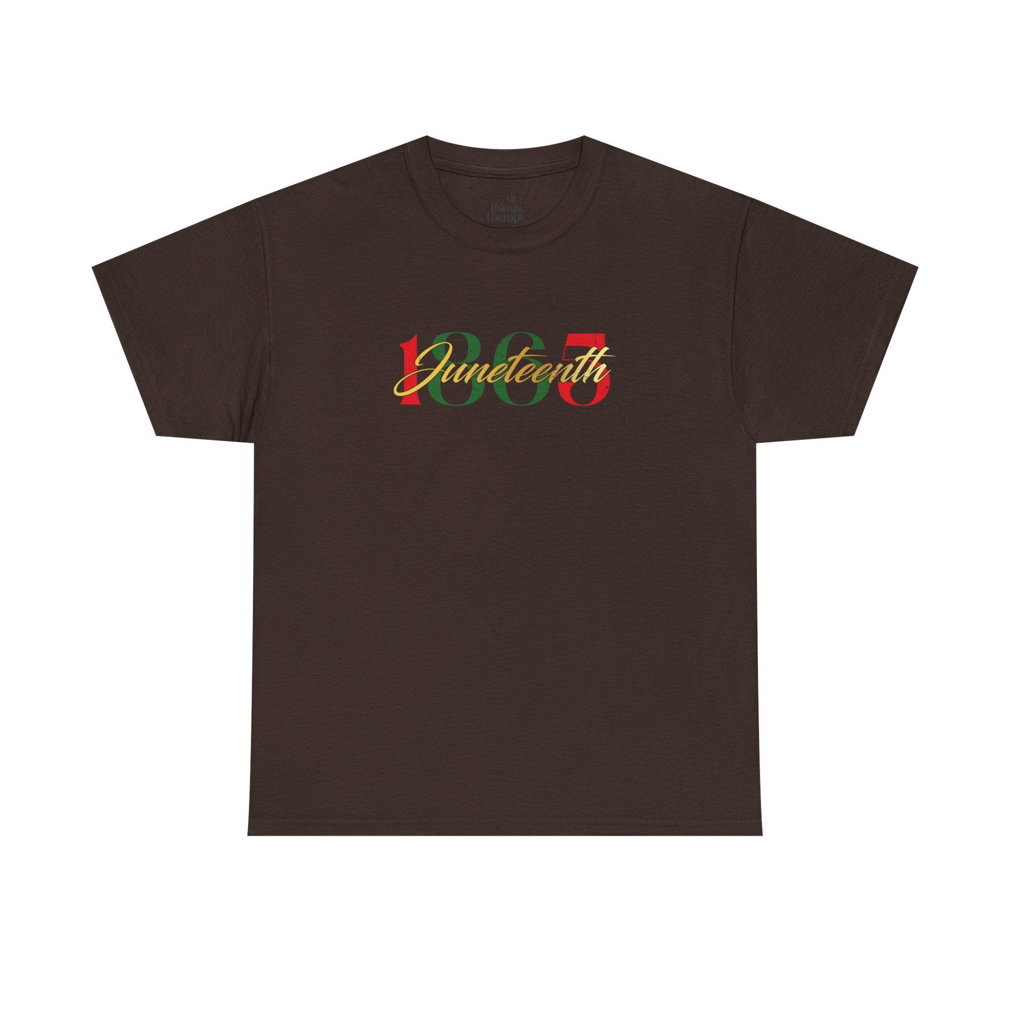 Vintage 1865 Unisex Heavy Cotton Tee, Casual Graphic Tee, Retro Style Shirt, Gift for History Lovers, Perfect for Everyday Wear