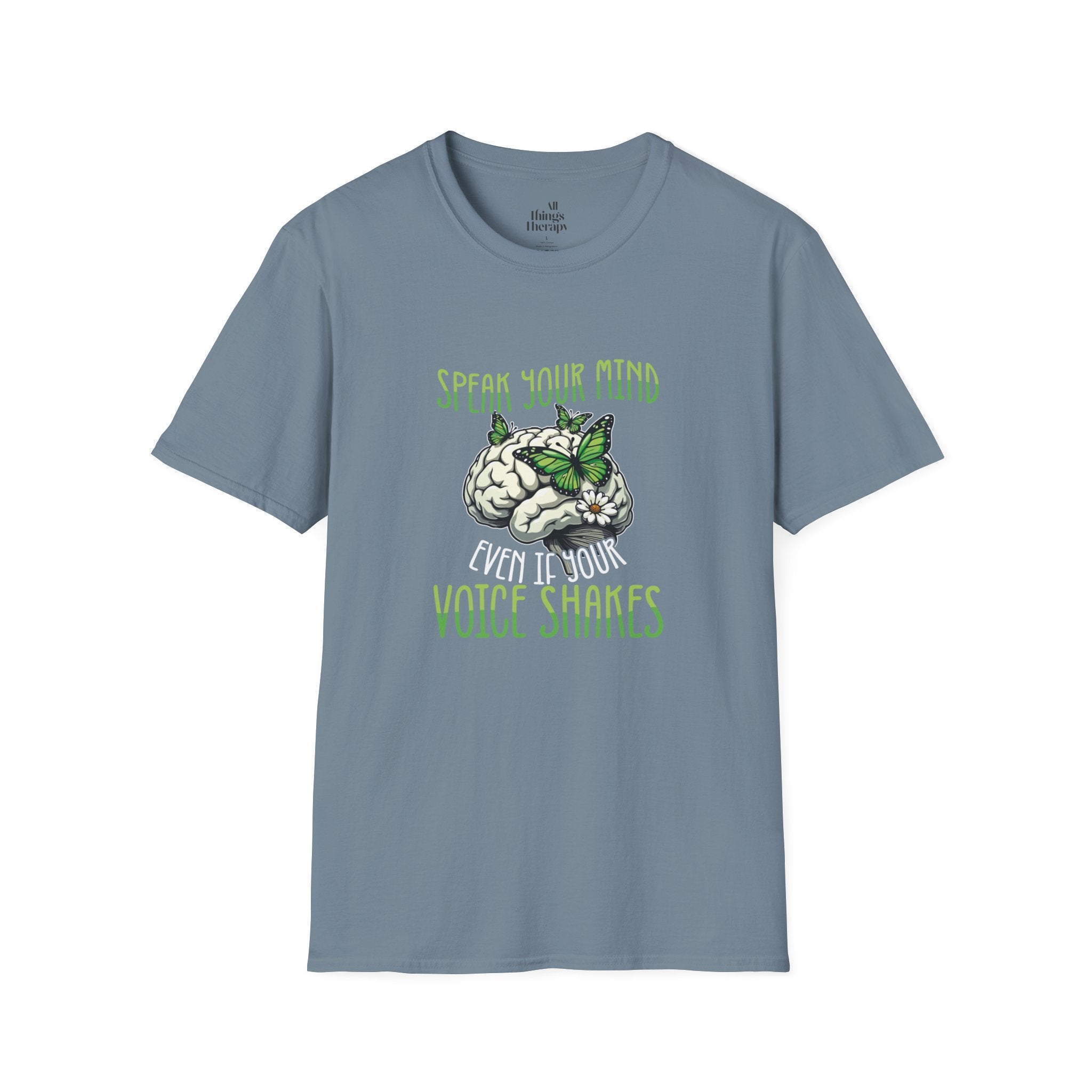 Speak Your Mind Graphic T-Shirt | Unisex Softstyle Tee for Self-Expression