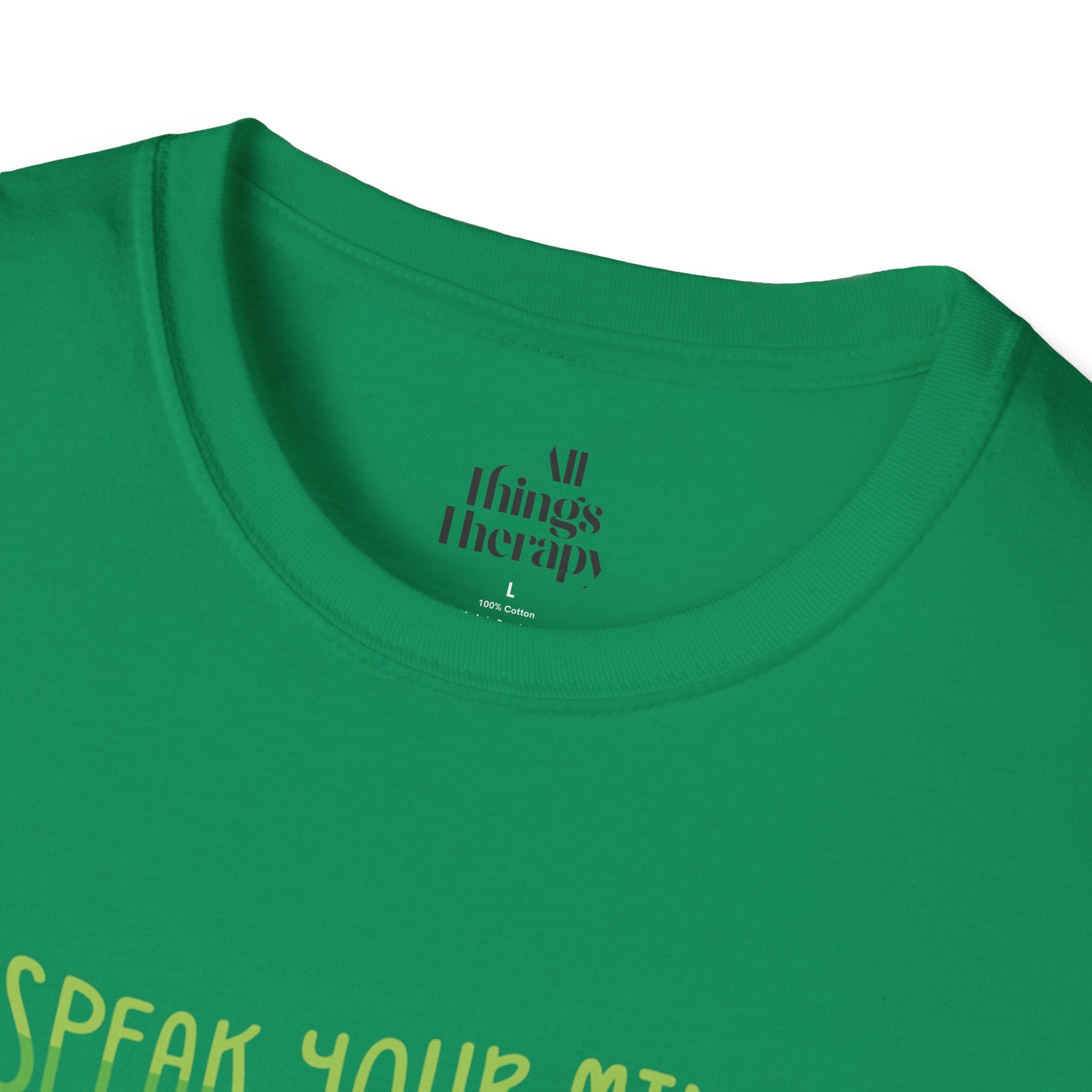 Speak Your Mind Graphic T-Shirt | Unisex Softstyle Tee for Self-Expression