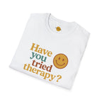 Mental Health Awareness Tee, Unisex Therapy Shirt, Positive Vibes T-Shirt, Self-Care Gift, Casual Wear for Everyone