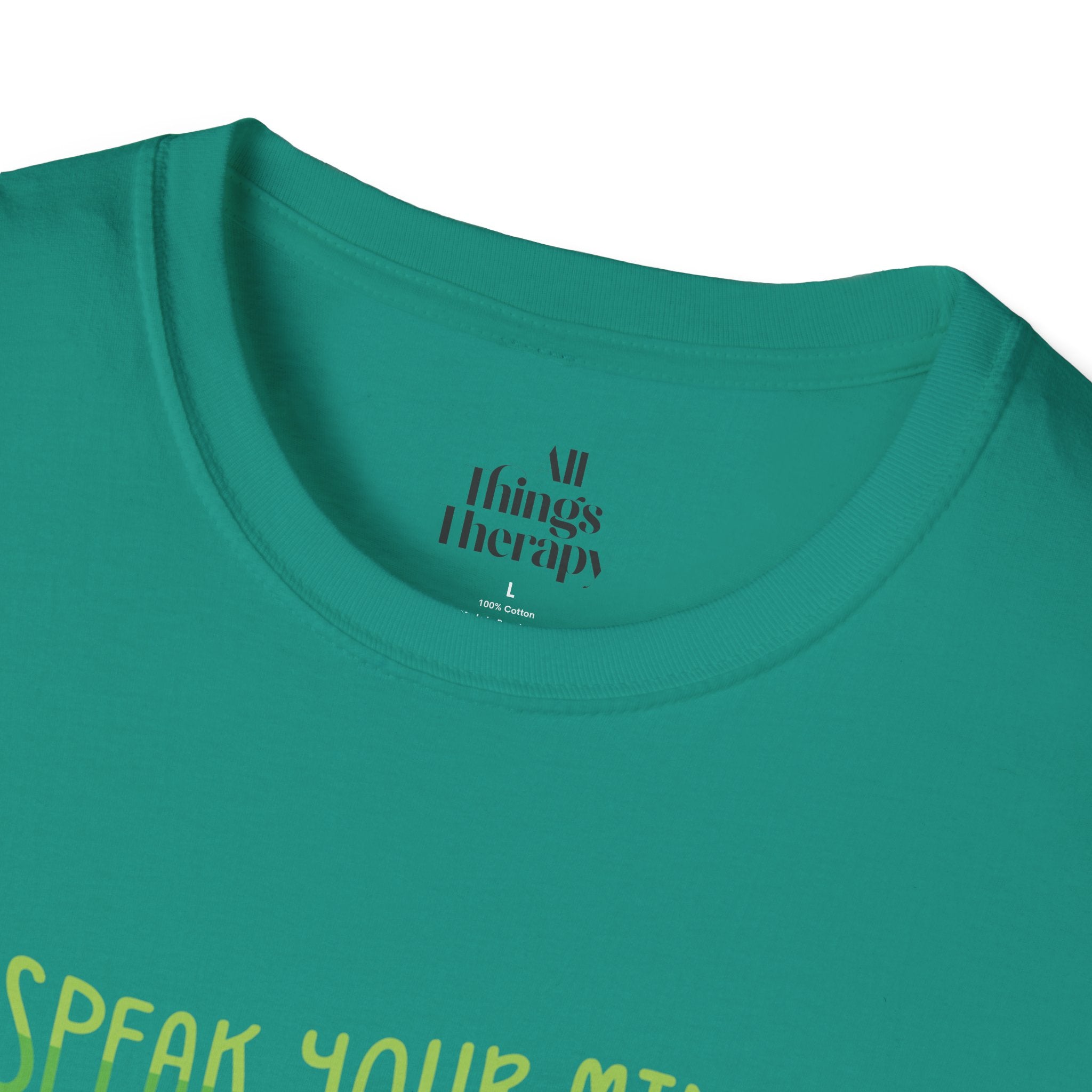 Speak Your Mind Graphic T-Shirt | Unisex Softstyle Tee for Self-Expression