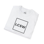 LCSW Licensed Clinical Social Worker Unisex Softstyle T-Shirt