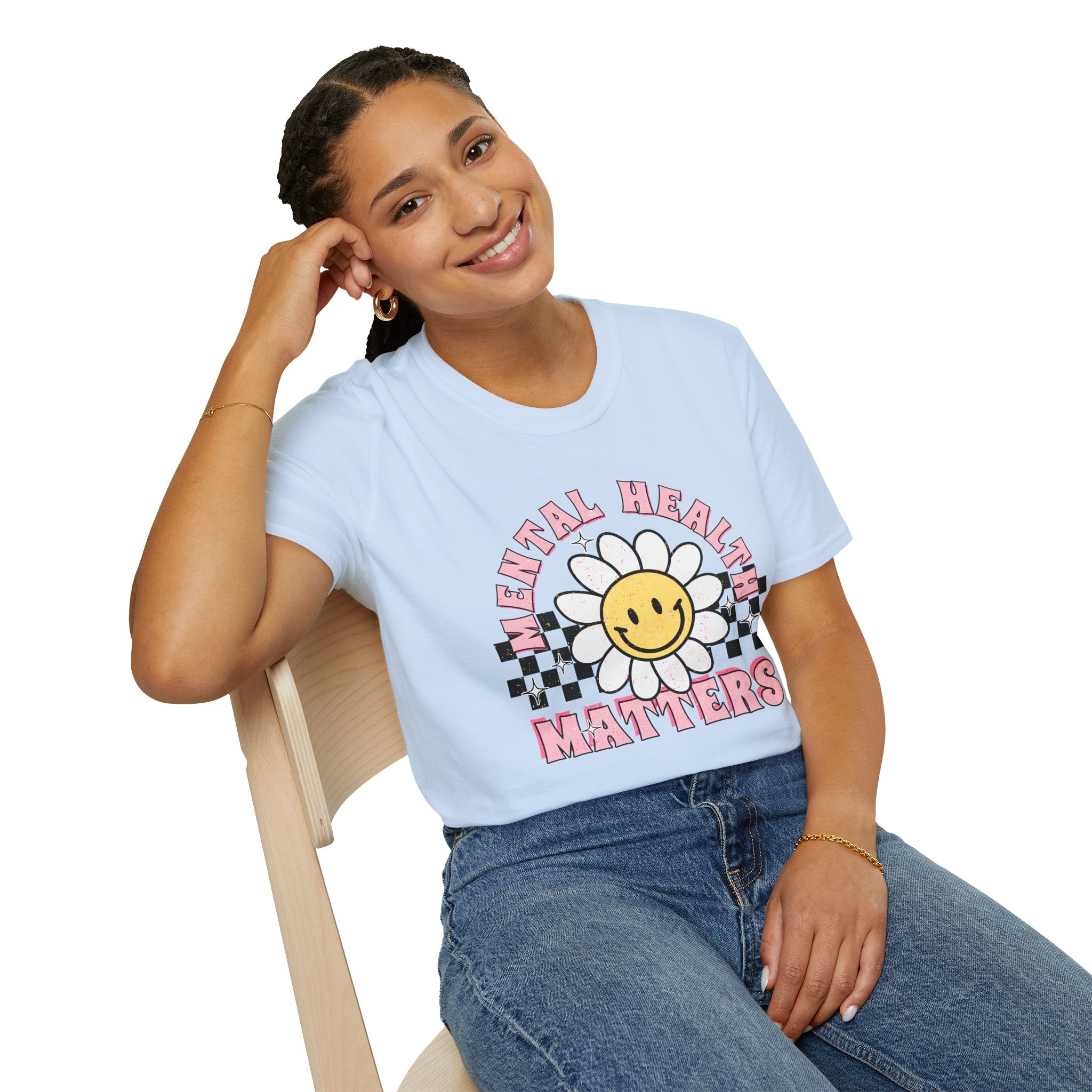 Mental Health Matters Daisy T-Shirt