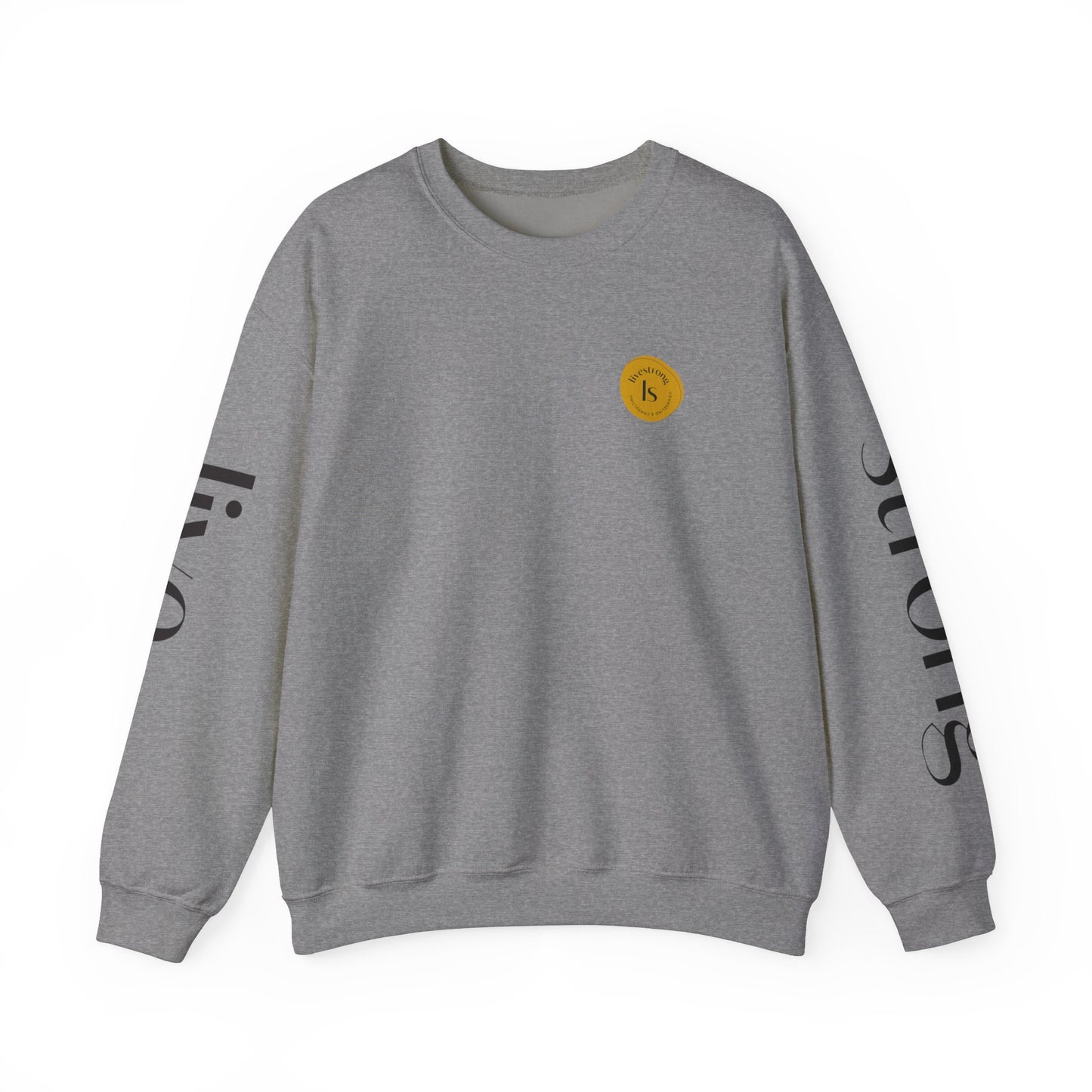 Livestrong Unisex Heavy Blend™ Crewneck Sweatshirt