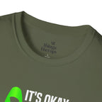 Unisex Softstyle T-Shirt - 'To Not' Green Ribbon Awareness Tee