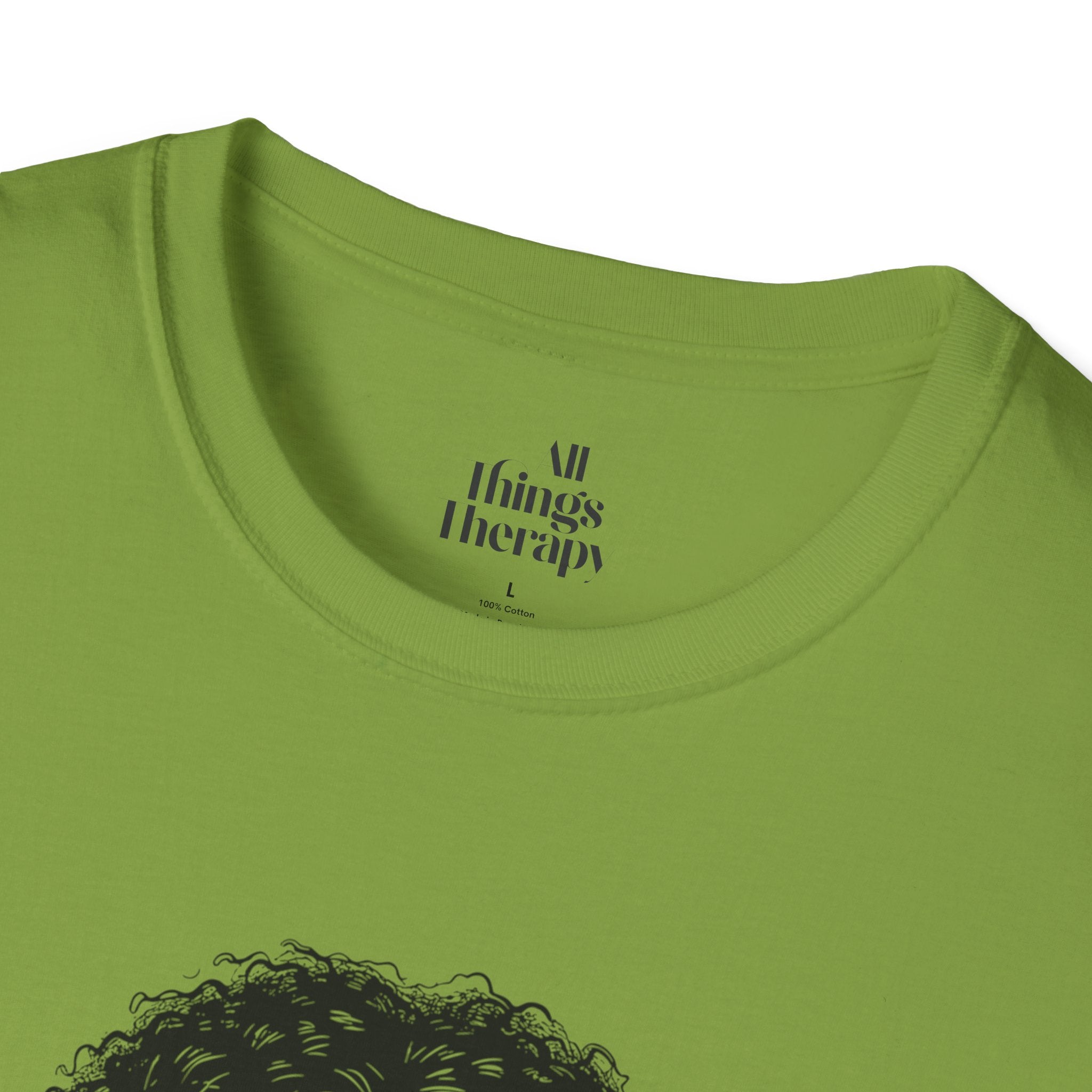 Mental Health Awareness Unisex Softstyle T-Shirt - Positive Vibes Tee