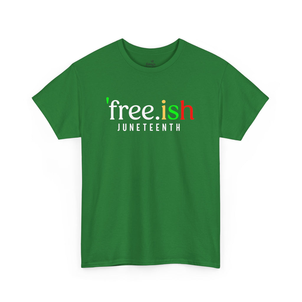 Free-ish Unisex Heavy Cotton Tee - Casual Chic for Every Occasion, Gift for Friends, Summer Wear, Festival Outfit, Statement Tee
