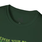 Speak Your Mind Graphic T-Shirt | Unisex Softstyle Tee for Self-Expression