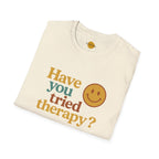 Mental Health Awareness Tee, Unisex Therapy Shirt, Positive Vibes T-Shirt, Self-Care Gift, Casual Wear for Everyone