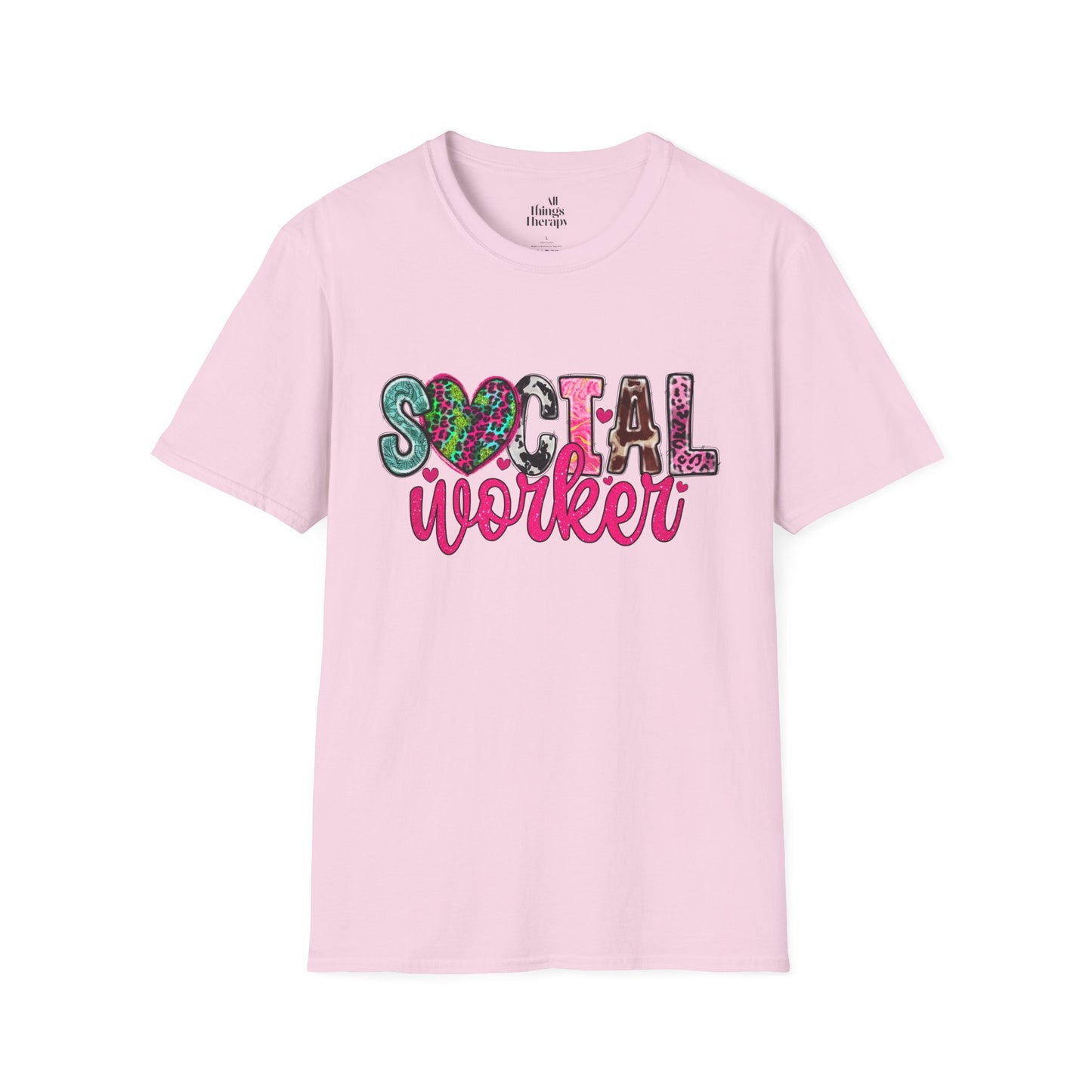 Social Worker Unisex Softstyle T-Shirt