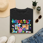 Inside Out Characters T‑Shirt — Colorful Pixar Emotion Graphic Tee