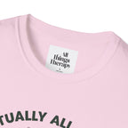 Bunny Graphic Tee - 'Actually All of My Systems Are Nervous' Unisex T-Shirt