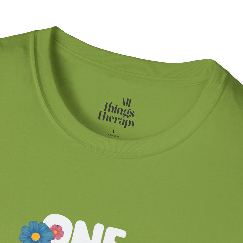One Mental Breakdown Later Unisex Softstyle T-Shirt - Cozy Humor Tee