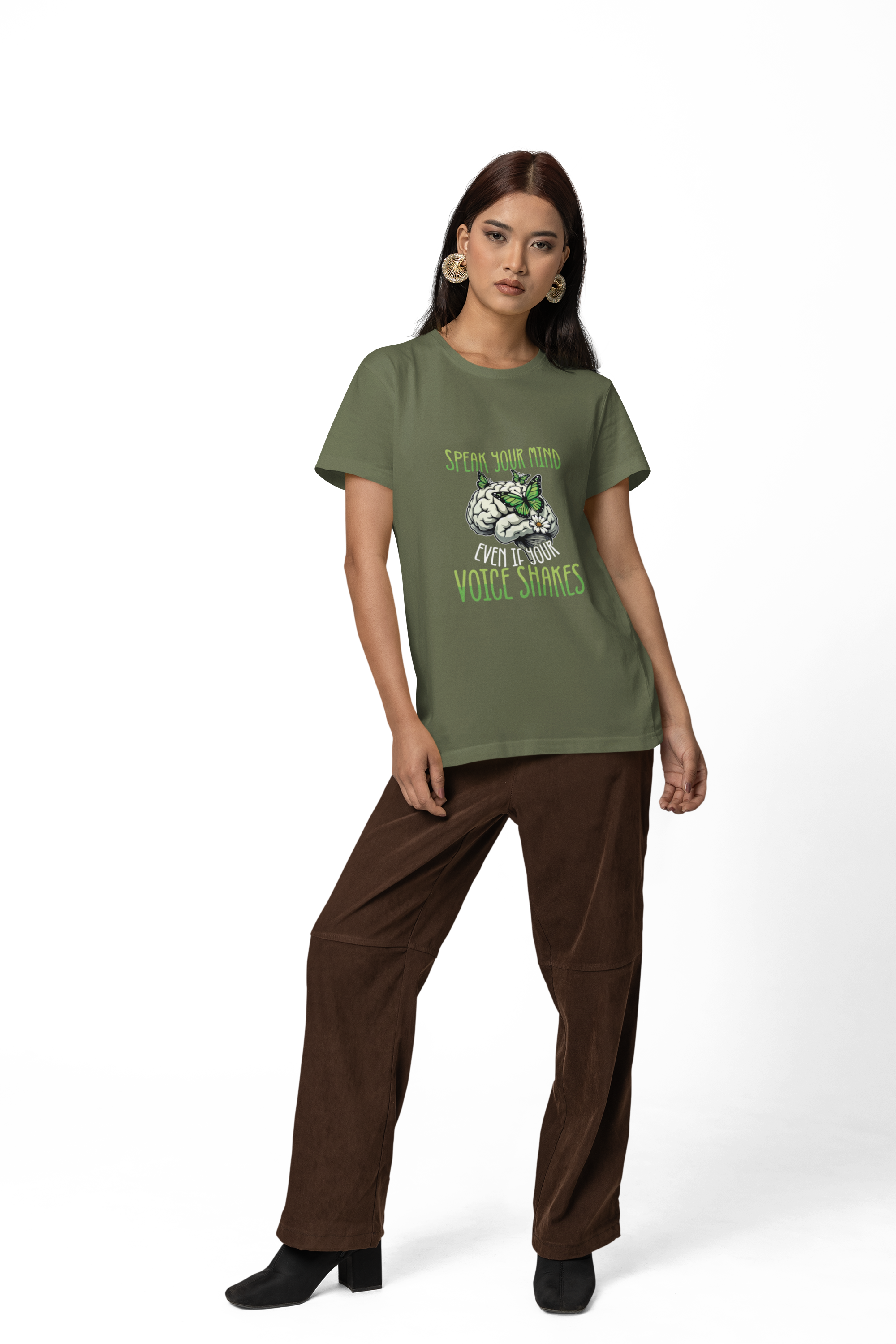 Speak Your Mind Graphic T-Shirt | Unisex Softstyle Tee for Self-Expression