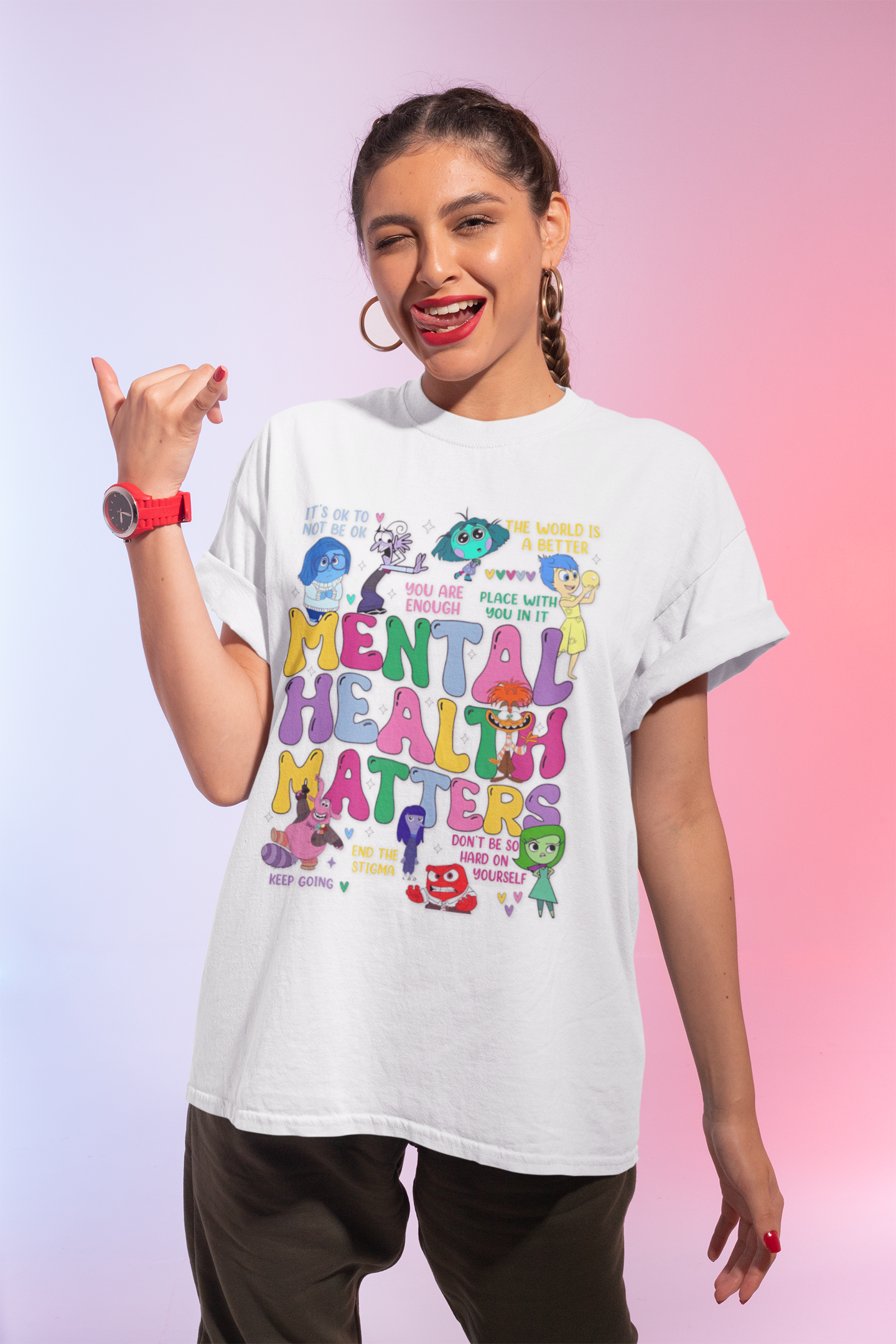 Mental Health Matters T-Shirt - Unisex Softstyle Tee for Awareness