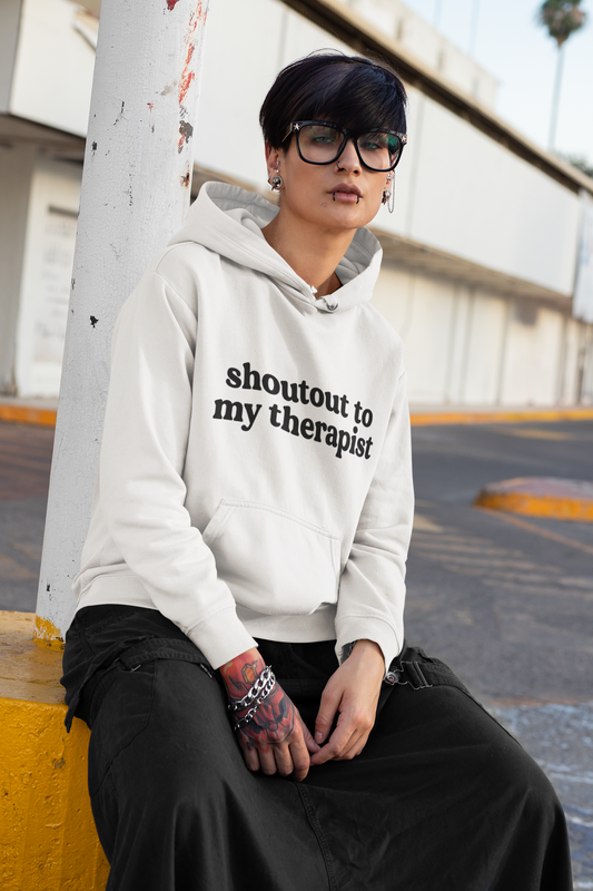Aint No Therapist Like The One I Got...Unisex Heavy Blend™ Hooded Sweatshirt