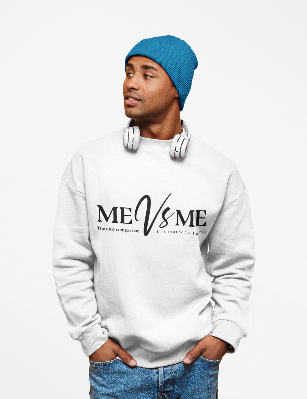 I Aint Worried About You Unisex Heavy Blend™ Crewneck Sweatshirt