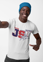 Unisex Heavy Cotton Tee, Jackson University Spirit Shirt, College Apparel, Graduation Gift, Casual Wear, School Pride Tee