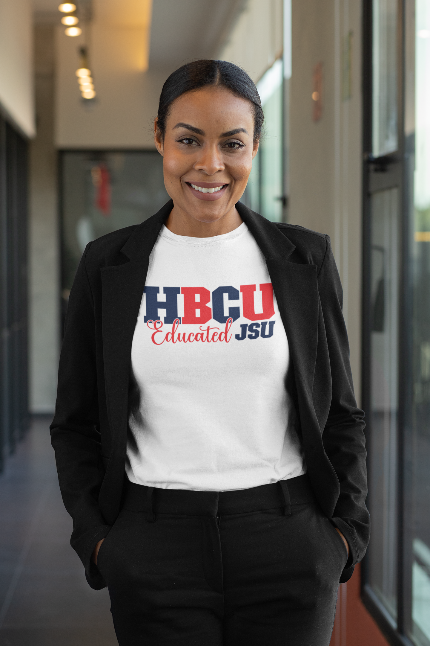 HBCU Educated Unisex Cotton Tee - College Spirit Wear, Graduation Gift, Black History Month, Inspirational Shirt, Casual Everyday Fashion