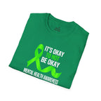 Unisex Softstyle T-Shirt - 'To Not' Green Ribbon Awareness Tee