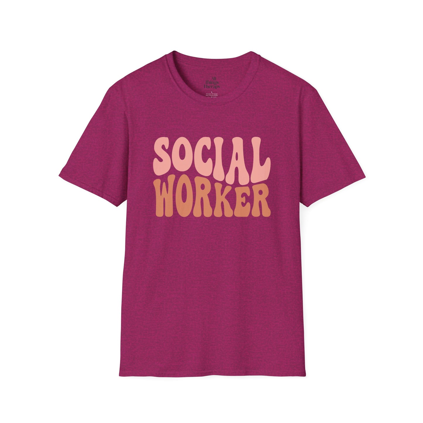 Social Worker Unisex Softstyle T-Shirt