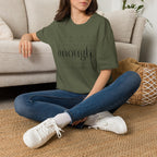 Enough. Inspirational Graphic T‑Shirt — 'You Are Just As You Are' Minimal Tee