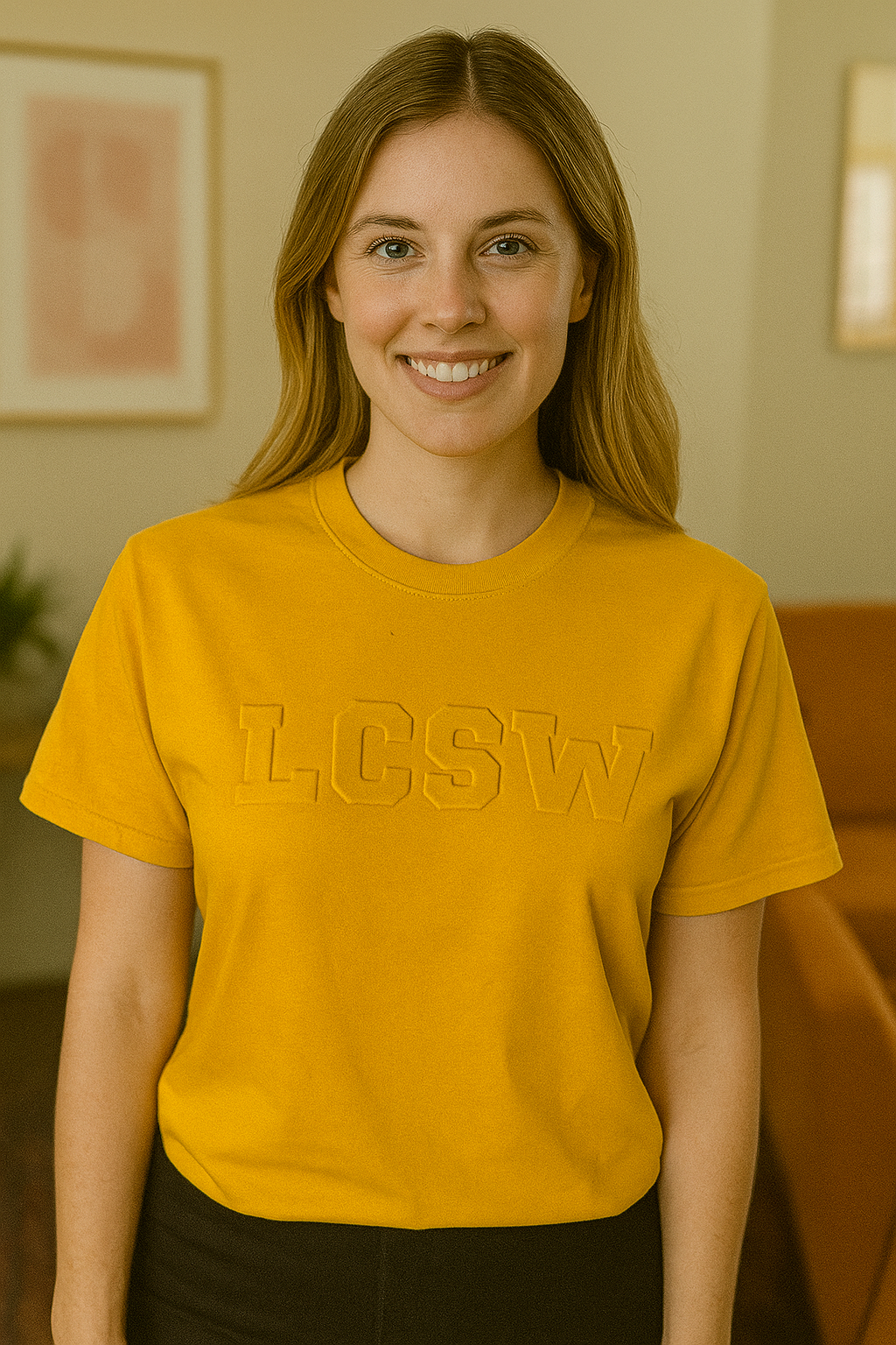Embossed LCSW T-Shirt