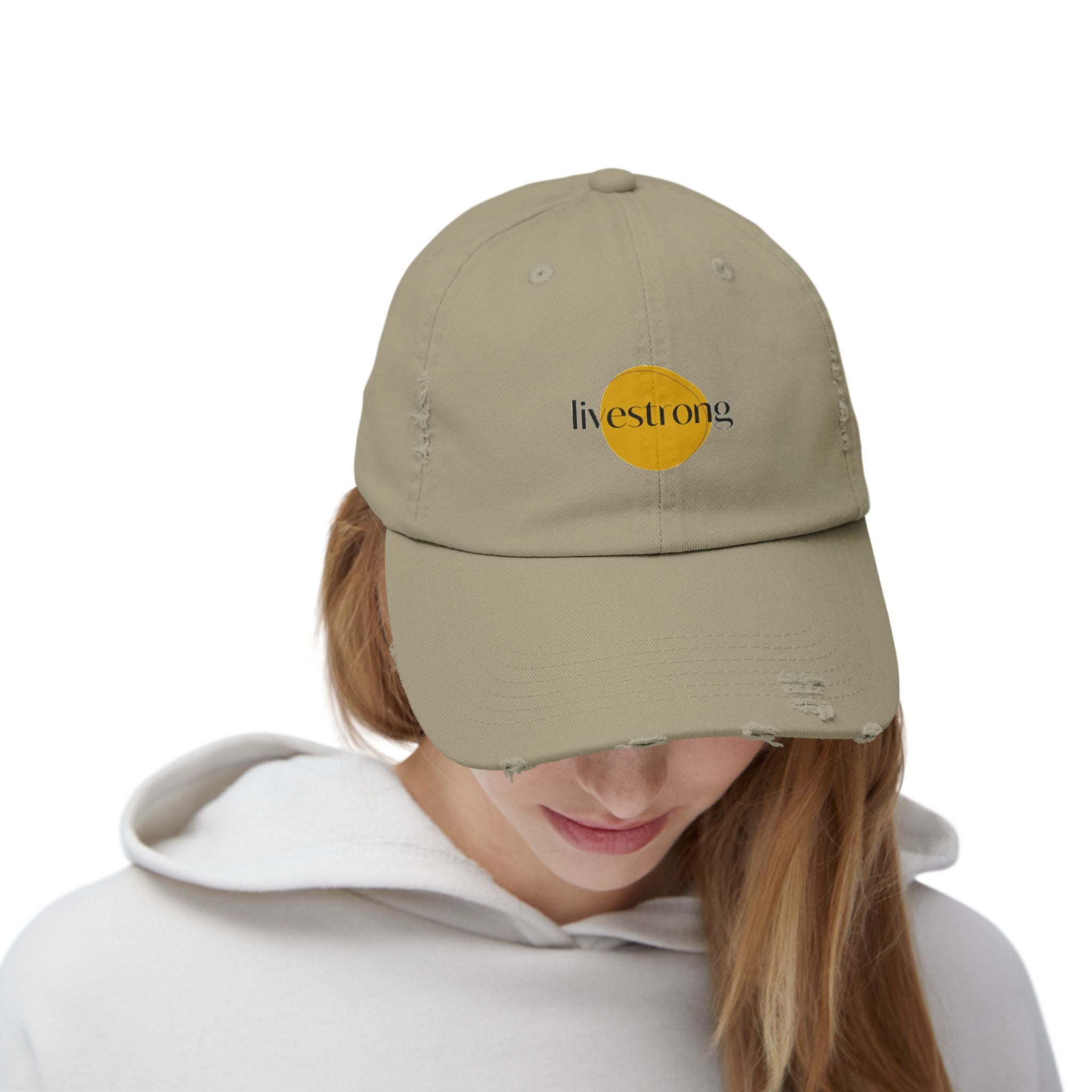 Livestrong Distressed Cap