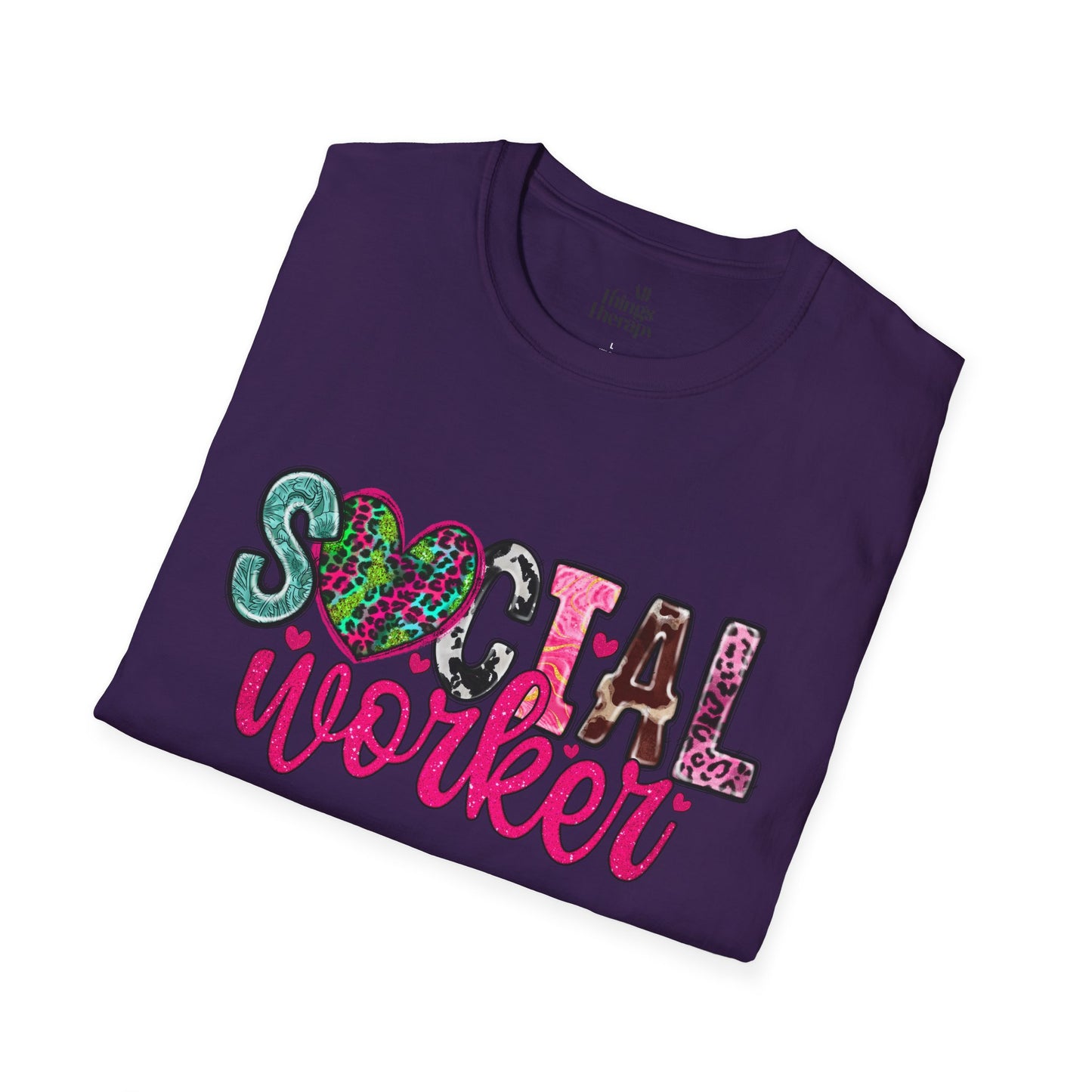 Social Worker Unisex Softstyle T-Shirt