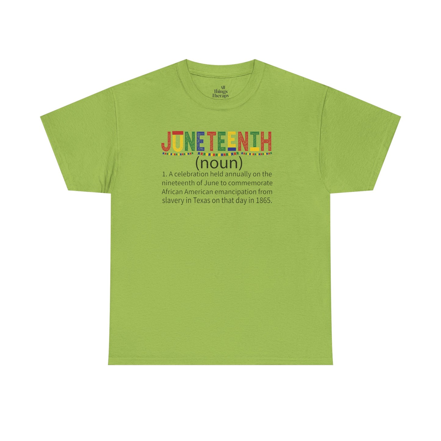 Juneteenth Unisex Heavy Cotton Tee, Celebrate Freedom, African American History Shirt, Equality Apparel, Juneteenth Gift, Community Unity